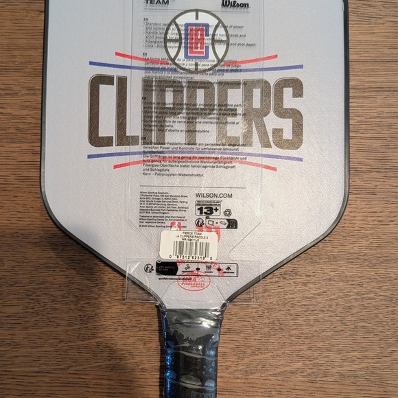 Wilson Other - Wilson LA Logo Pickleball Paddle - Black and Gray